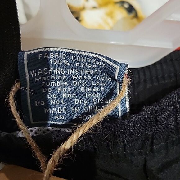 Northern Expedition The Boater Nylon Swim Boat Shorts Black NWT - Picture 8 of 9